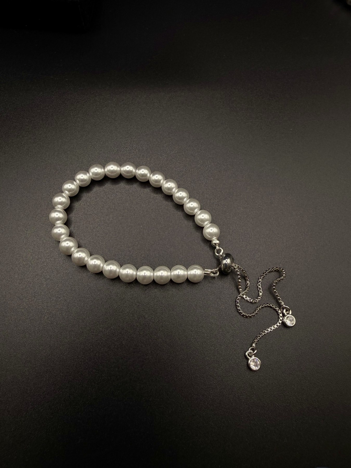 Perlenarmband Blanc — YAROGO